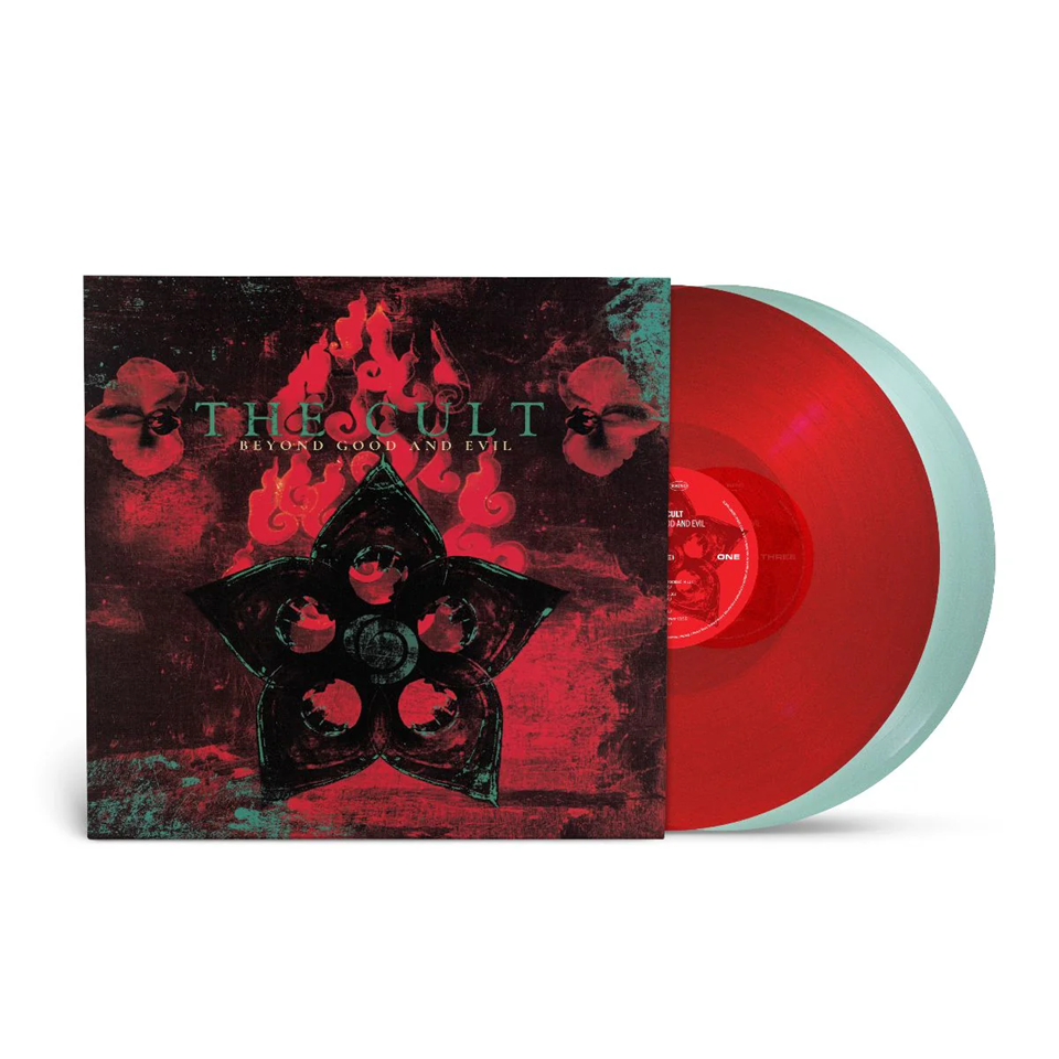 THE CULT - BEYOND GOOD AND EVIL LTD RED & GREEN VINYL LTD 2LP